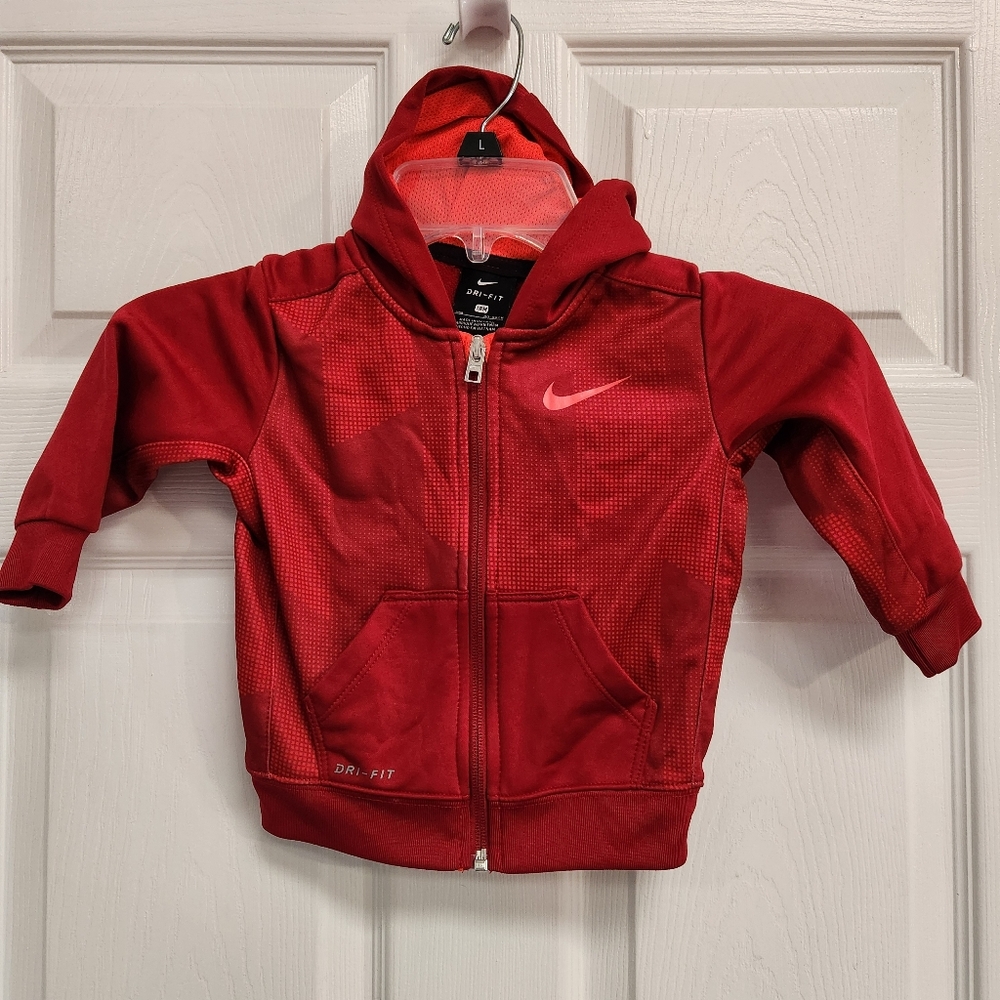 Nike Kids Dri-FIT Crimson Hoodie